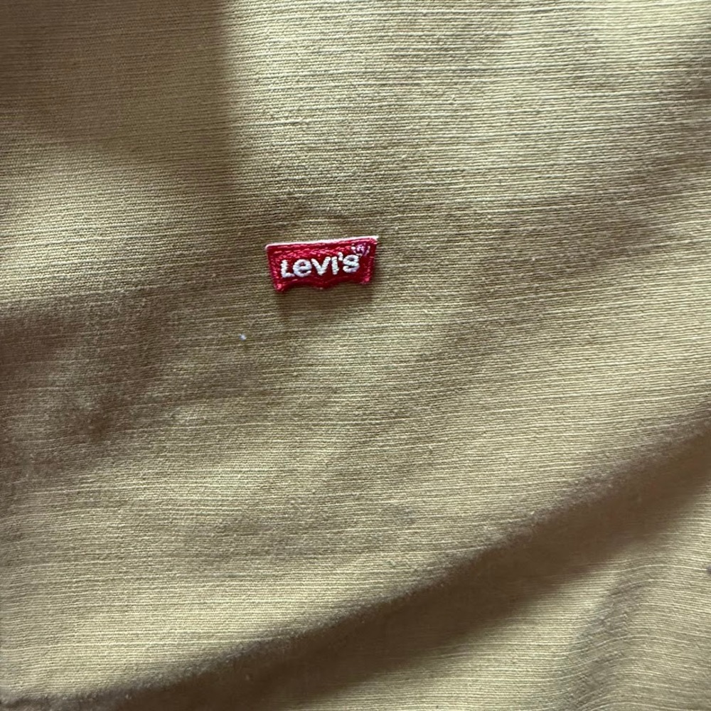 Levi Mens Workwear Jacket Tan Corduroy Collar Full‎ Zip Size Medium NEW WITH TAG - Picture 4 of 9
